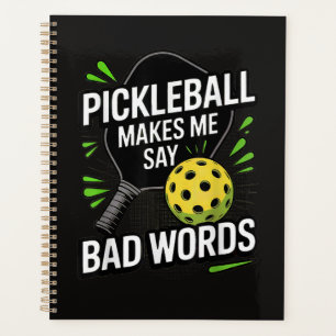 Agenda Dibujos Divertidos de Pickleball Me Hacen Decir Pa