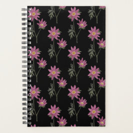 Agenda Dill Daisy Planner - Patrón negro