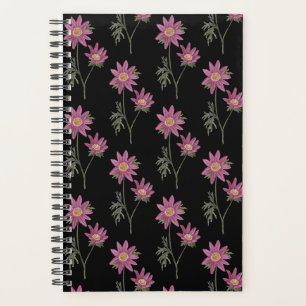 Agenda Dill Daisy Planner - Patrón negro
