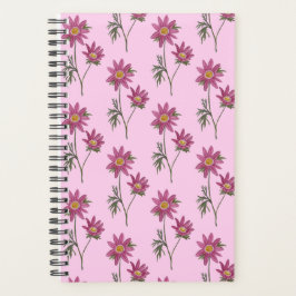 Agenda Dill Daisy Planner - Patrón rosa