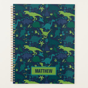 Agenda Dino Doodle Silhouettes Niños Dinosaurio