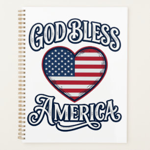 Agenda Dios bendiga a América Diseño de camiseta con cora