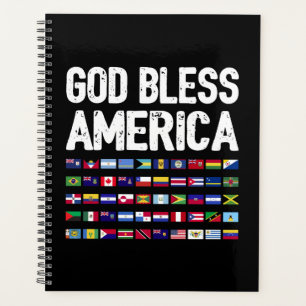 Agenda Dios Bendiga a América Todos los Países Orgullo La
