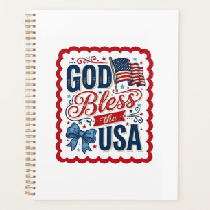 Agenda Dios bendiga a Estados Unidos Camiseta vintage dis