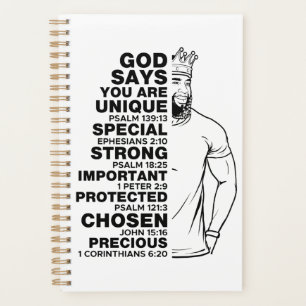 Agenda Dios dice que soy melanina hombres papá negro cris