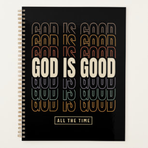 Agenda Dios es bueno todo el tiempo - Diseño Inspirador
