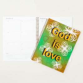Agenda Dios es libro de amor