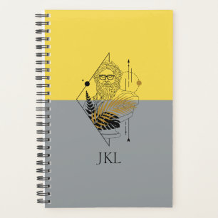 Agenda Dios Olímpico Hipster Colorblock Monograma