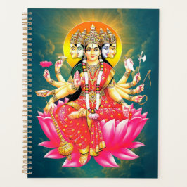 Agenda Diosa Gayatri Devi en la deidad hindú de Lotus