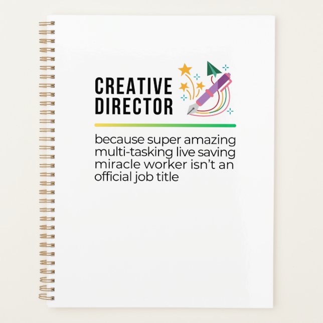 Agenda Director creativo (Anverso)