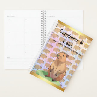 Agenda Discover the Magic of Capybara Stationery! 🌈