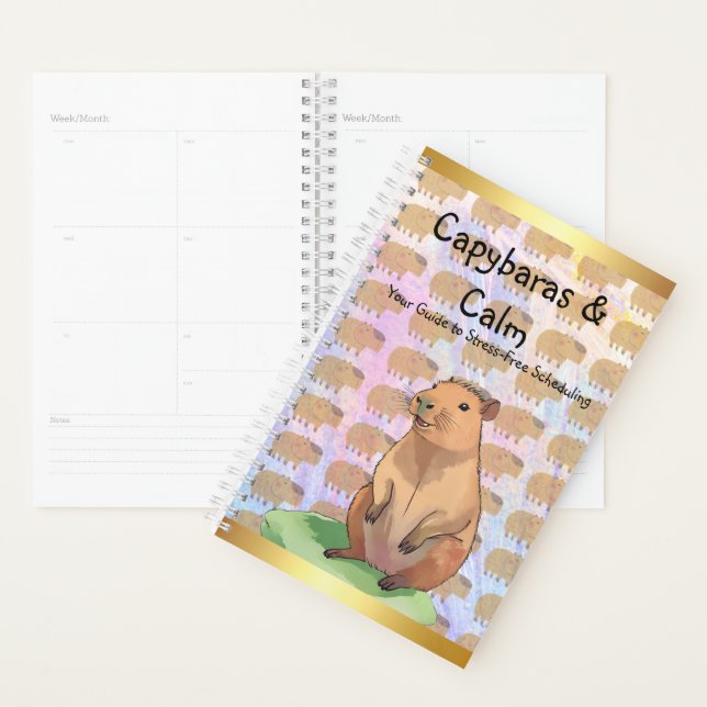 Agenda Discover the Magic of Capybara Stationery! 🌈 (Demostración)