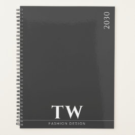 Agenda Diseñador de moda negro