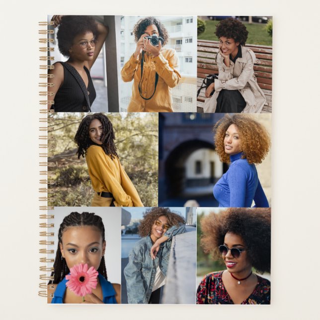 Agenda Diseñar su propio Collage de fotos 8 (Anverso)