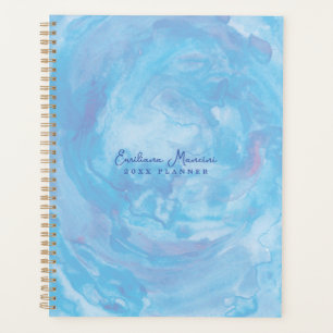 Agenda Diseño abstracto de diseño de arte con remolinos a