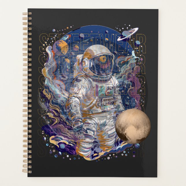Agenda Diseño astronauta (Anverso)