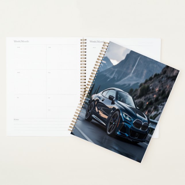 Agenda Diseño audaz de un coche de ensueño BMW - Lujo ele (Demostración)