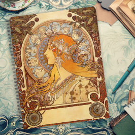 Agenda Diseño clásico de cartel Art Nouveau