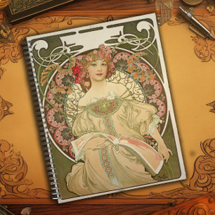Agenda Diseño clásico de cartel Art Nouveau
