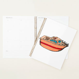 Agenda Diseño de barcos náuticos Nautical Ilustracion