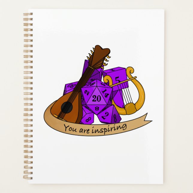 Agenda Diseño de Bard Dice (Anverso)