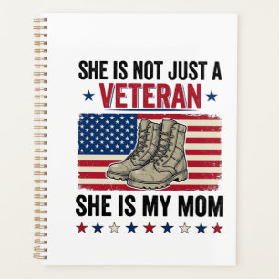 Agenda Diseño de camiseta de botas militares patrióticas