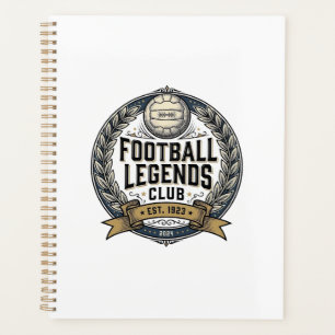 Agenda Diseño de camiseta de fútbol vintage del club Foot