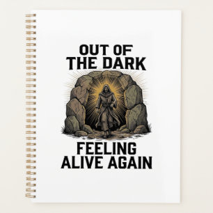 Agenda Diseño de camiseta de grabado de revival de cueva