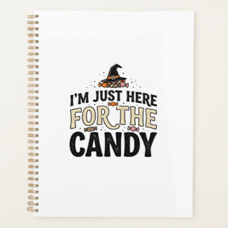 Agenda Diseño de camiseta de sombrero de bruja de dulces 