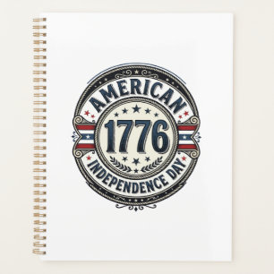 Agenda Diseño de camiseta del Día de la Independencia est