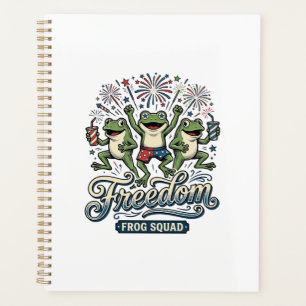 Agenda Diseño de camiseta patriótica vintage de Freedom F