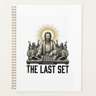 Agenda Diseño de camiseta vintage religioso DJ The Last S