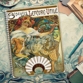Agenda Diseño de cartel vintage de estilo Art Nouveau