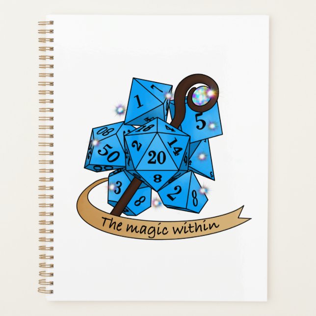 Agenda Diseño de dados de hechiceros (Anverso)