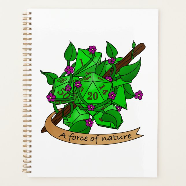 Agenda Diseño de dados drusos (Anverso)