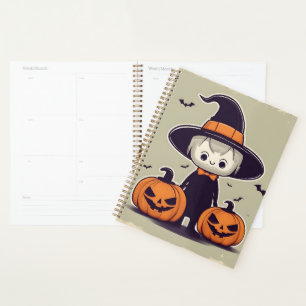 Agenda Diseño de decoración de Halloween