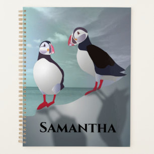 Agenda Diseño de dos Puffins