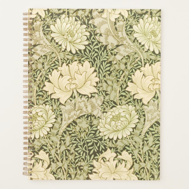 Agenda Diseño de época William Morris Planner (Anverso)