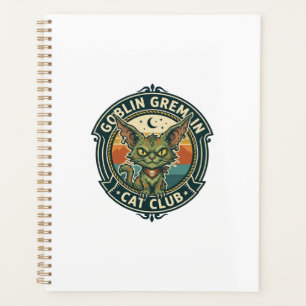 Agenda Diseño de gatito lindo gato duende gremlin - Grem 