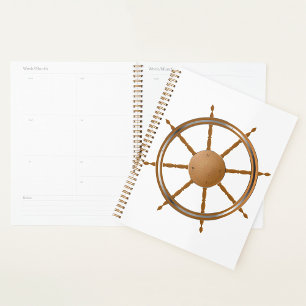 Agenda Diseño de la brújula náutica vintage
