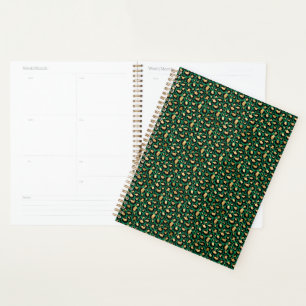 Agenda Diseño de la serie Safari Esmeralda y Oro 3