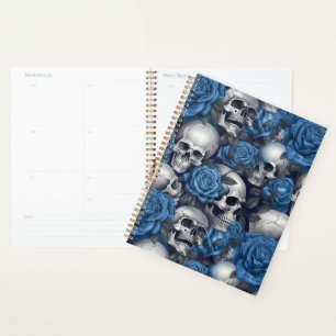 Agenda Diseño de la serie Skull y Rosas 12
