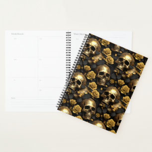 Agenda Diseño de la serie Skull y Rosas 8