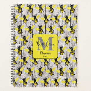 Agenda Diseño de madera rústica para el Ilustracion de ab