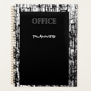 Agenda Diseño de Office l Business en blanco y negro Plan