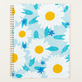 Agenda Diseño de Patrón de Flor de Margarita | De Vuelta