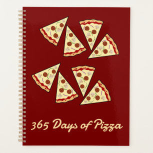Agenda Diseño de Rebanadas de Pizza