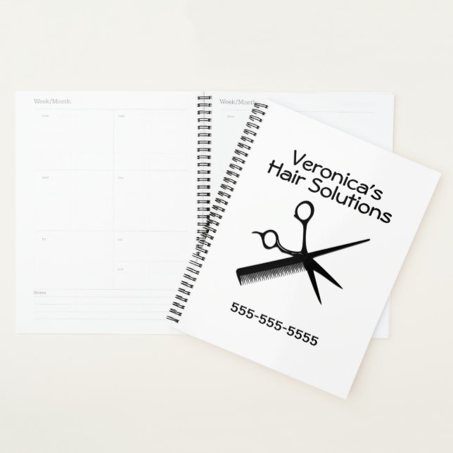 Agenda Diseño de salón de belleza (Demostración)