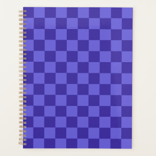 Agenda Diseño de tablero de damas azul simétrico
