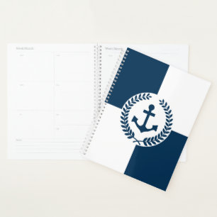 Agenda Diseño de temática náutica